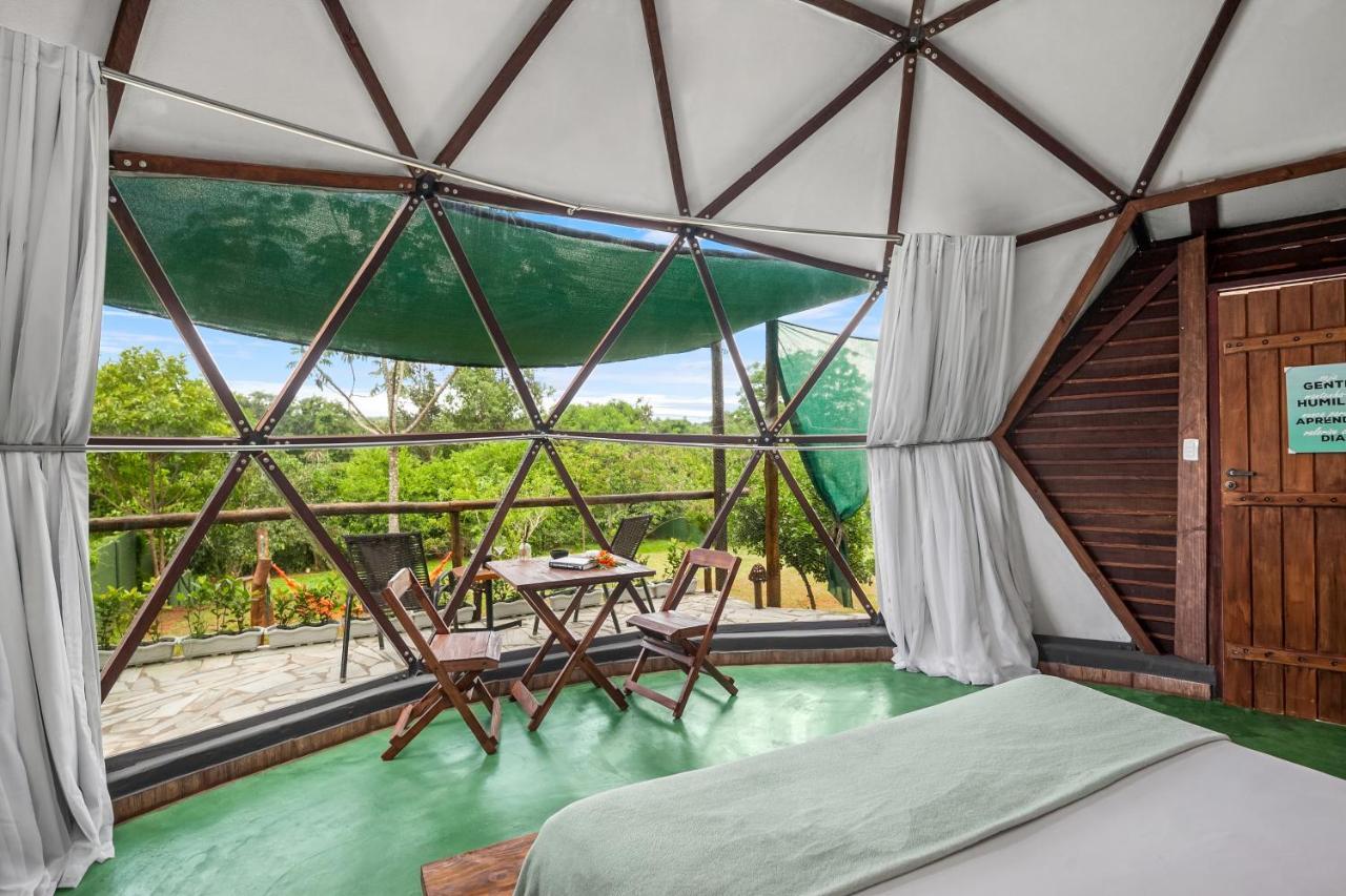 Glamping Serra Da Canastra - Casinha De Hortela - Domo Embauba Delfinópolis Exteriör bild