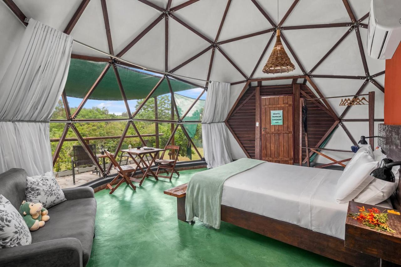 Glamping Serra Da Canastra - Casinha De Hortela - Domo Embauba Delfinópolis Exteriör bild